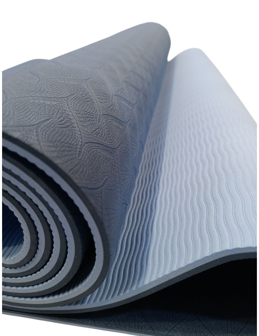 Коврик для йоги 8мм " tpe " Bavar Sport